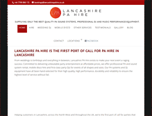 Tablet Screenshot of lancashirepahire.co.uk